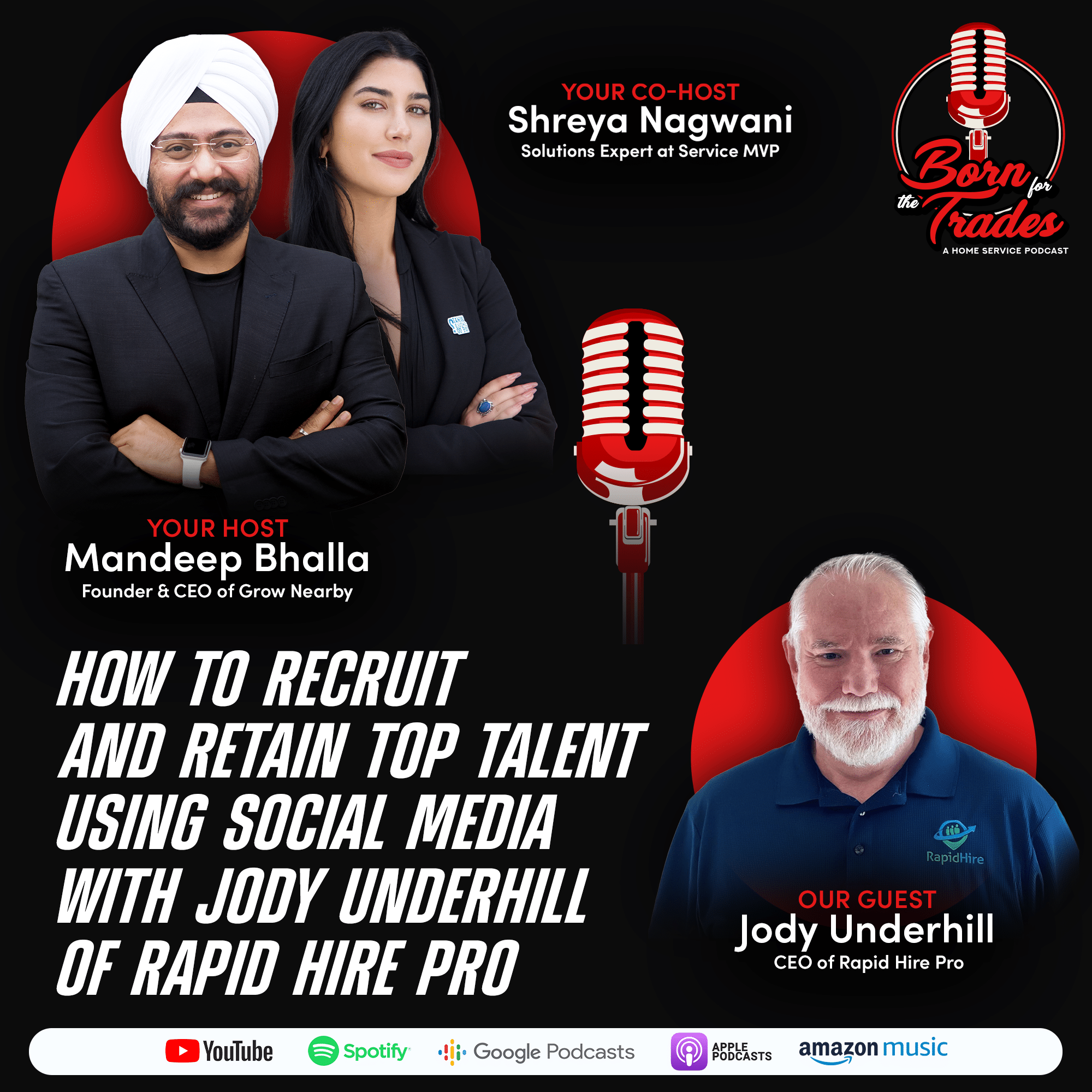 How to Recruit and Retain Top Talent Using Social Media With Jody Underhill of Rapid Hire Pro