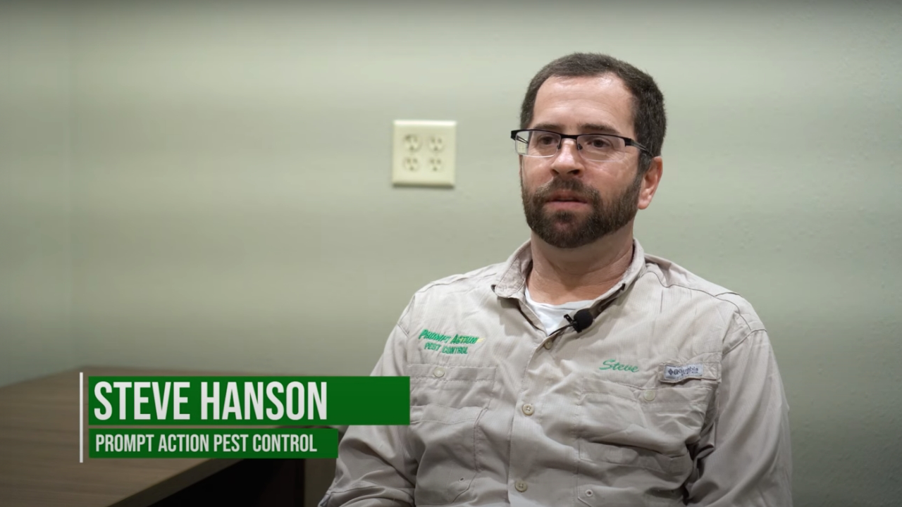 steve hanson prompt action pest control